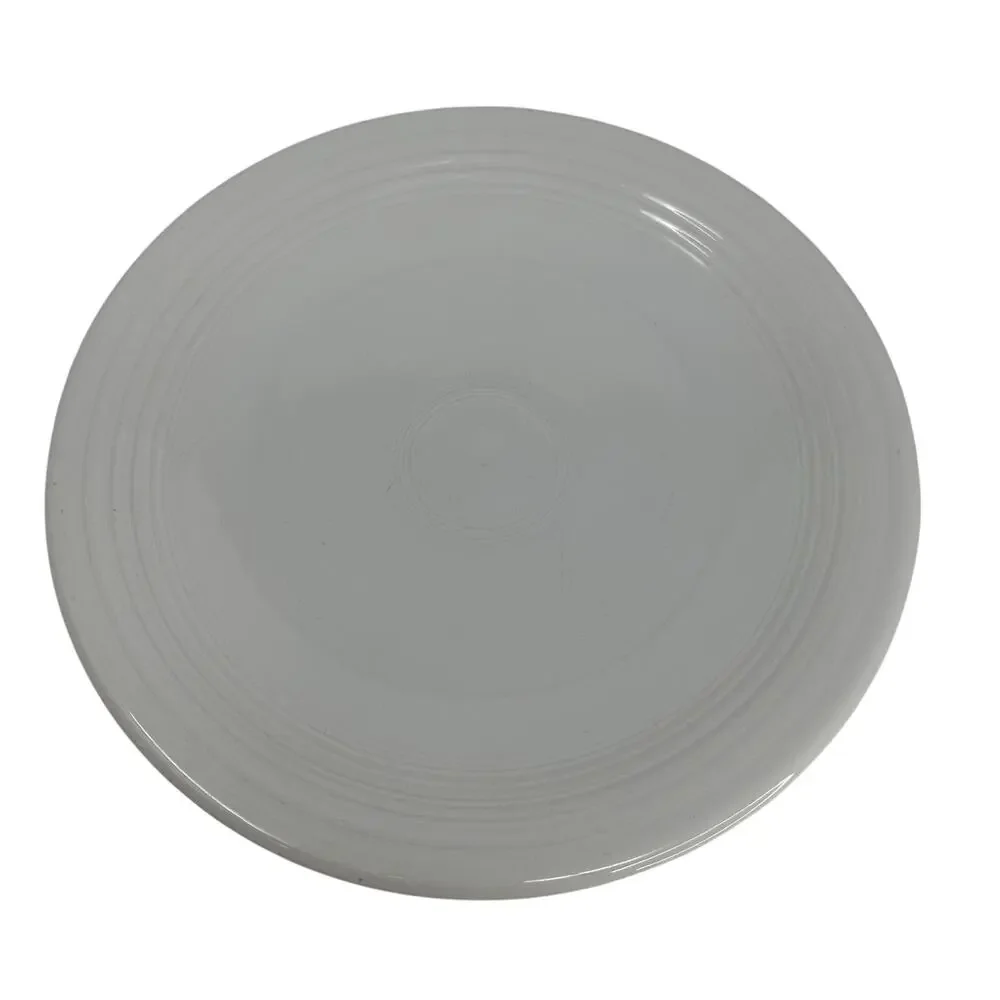 Fiestaware White Chop Plate 11 3/4